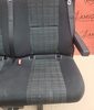 Mercedes Sprinter W906 VW Crafter I Sitzbank Sitz Fahrgastraum Hinten Doppelsitz