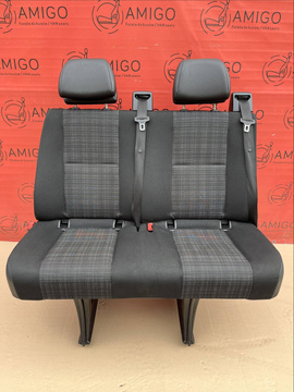 Mercedes Sprinter W906 VW Crafter I Sitzbank Sitz Fahrgastraum Hinten Doppelsitz