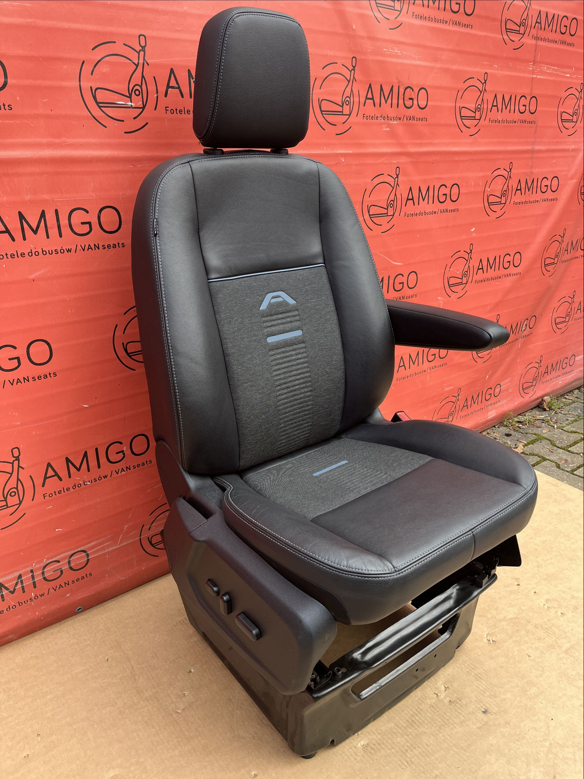 Ford Transit Custom Seat EU passenger | UK driver armrest 2012-2023 ACTIVE electric airbag