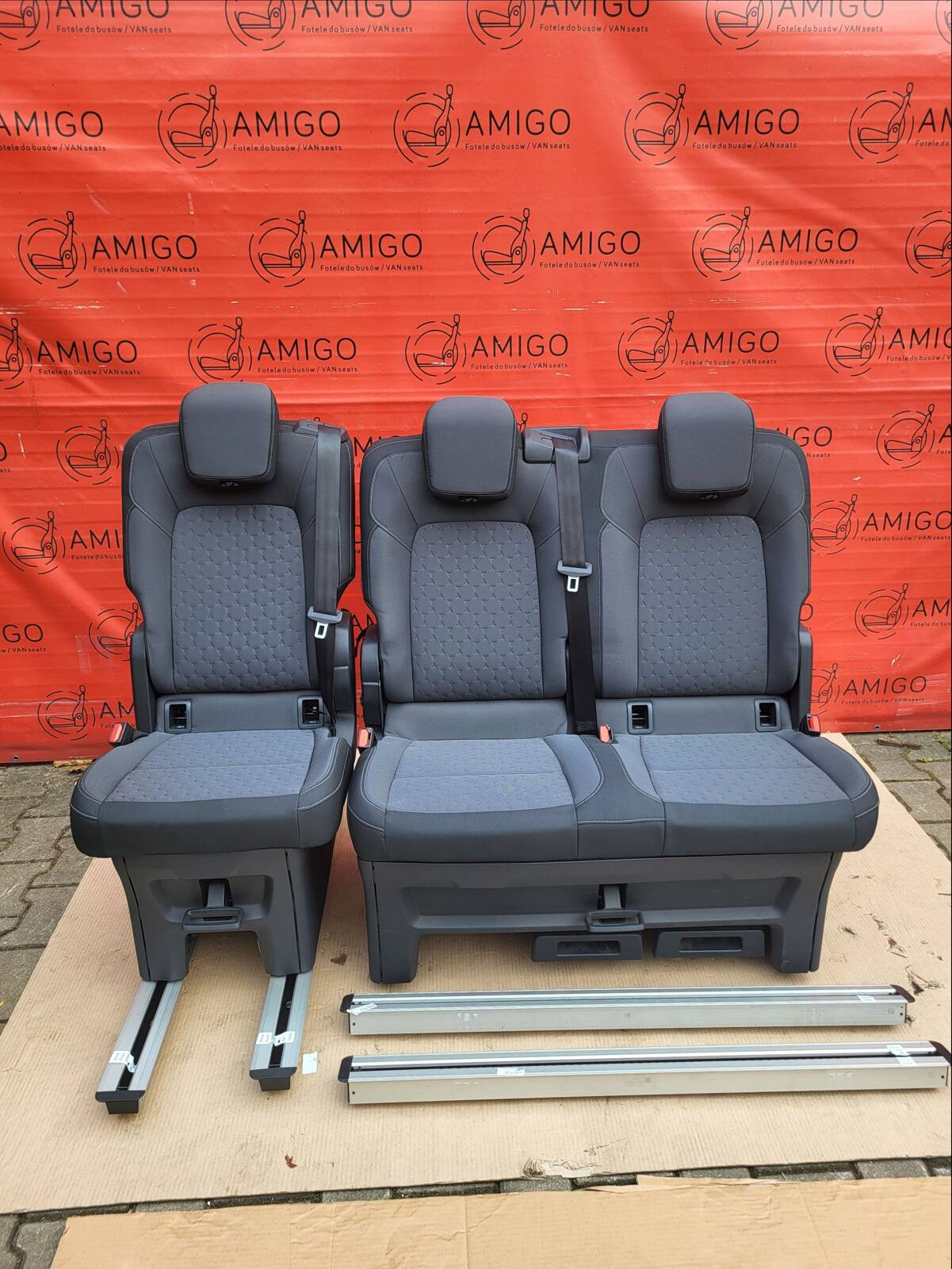 Seat 2+1 Ford Transit Tourneo Custom V710 2024-2025 bench rear seats double single