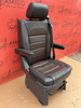 VW T6 Multivan Sitz Einzelsitz Drehsitz Leder Mokkabraun ISOFIX T5 T6.1