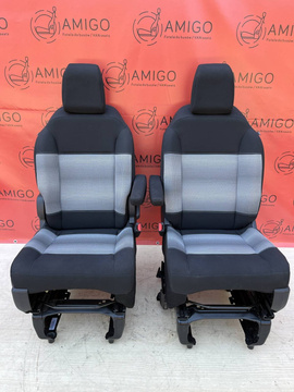 Fotel kierowcy pasażera Toyota Proace Traveller Spacetourer Expert Jumpy Zafira Vivaro Scudo