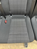 Kanapa dwuosobowa tylna + koziołek UK Mercedes Vito V W447