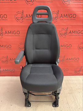 Fotel kierowcy CREPE Fiat Ducato 2022-25 Boxer Jumper Proace max airbag