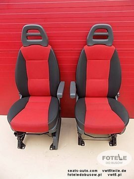 Komplet foteli przednich Fiat Ducato Boxer Jumper