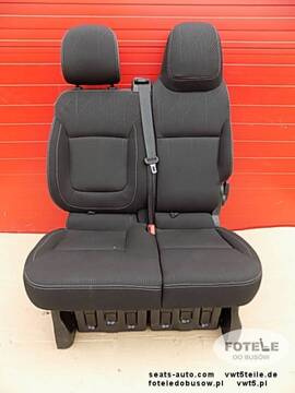 Fotel kanapa dwuosobowa pasażera 2016-24 Opel Vivaro Trafic Talento NV300 JAVA