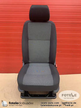 VW T6 Beifahrersitz Sitze Sitz AUSTIN Titanschwarz t5 mit Sitzkonsole
