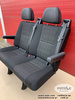 Mercedes Sprinter W906 VW Crafter I Sitzbank Sitz Fahrgastraum Hinten Doppelsitz