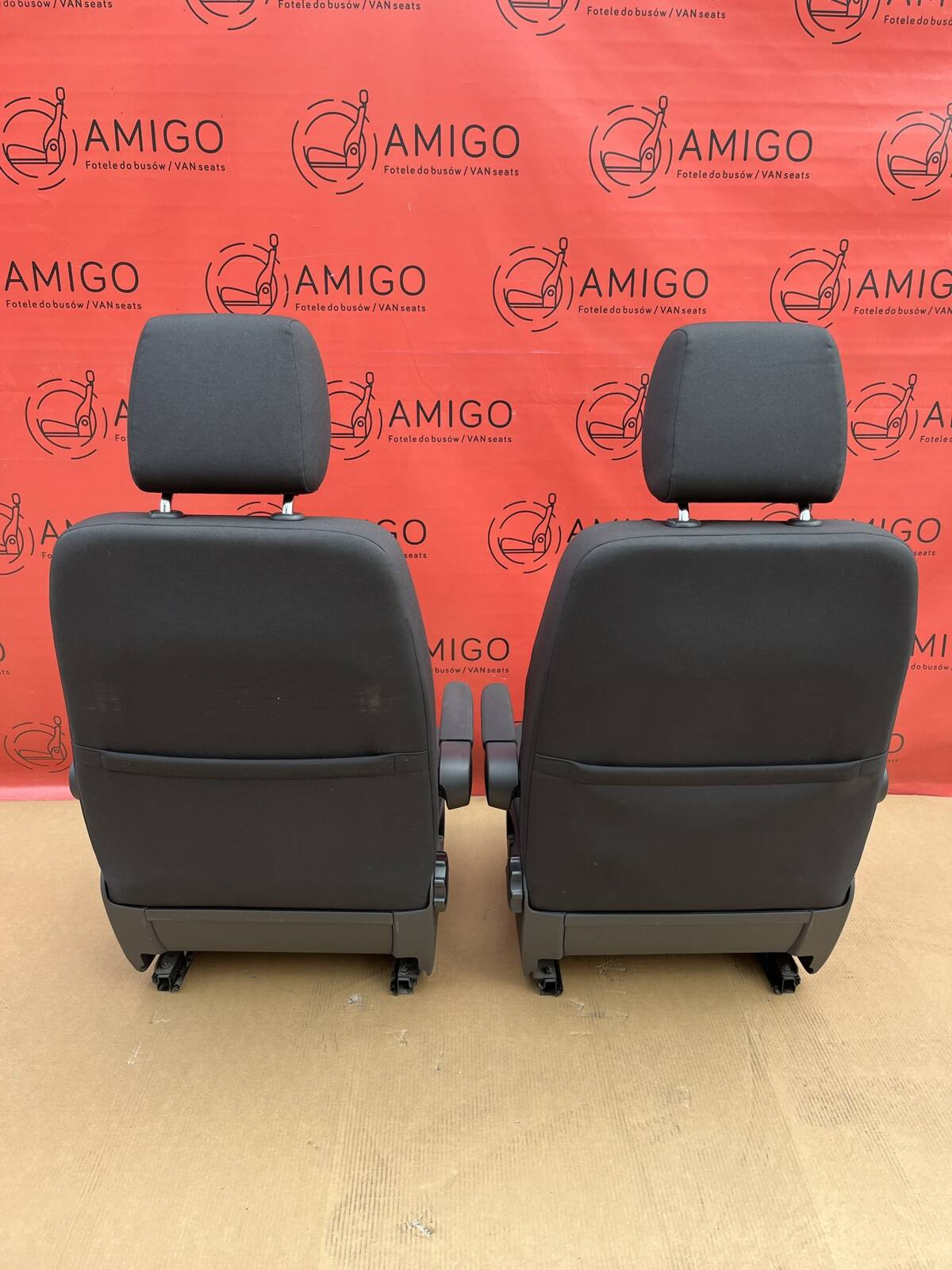 Fotele przód VW T6 kierowcy pasażera Pandu airbag komfort T5