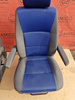 Driver passenger Captain seats seat VW T5 blue DUO Caravelle