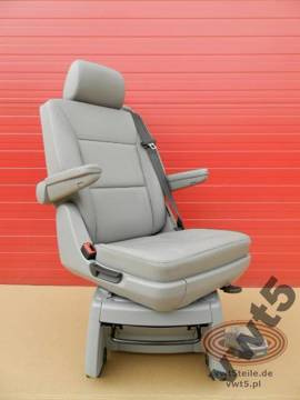 VW T5 Drehsitz Multivan Sitz Grau Leder