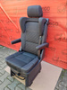 Fotel VW T5.1 T5 Multivan Caravelle Cheyenne antracytowy obrotowy tył dla dziecka
