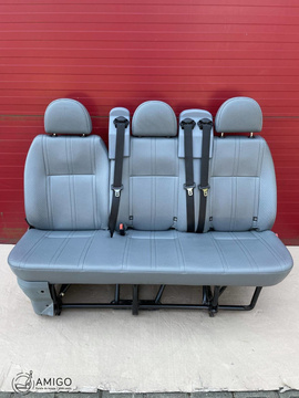 Ford Transit 2006-2013 3er Sitzbank Bank Fahrgasrraum Sitz isofix