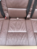 Bench rear triple seat VW T5.1 T5 dattel brown leather Multivan Caravelle t6