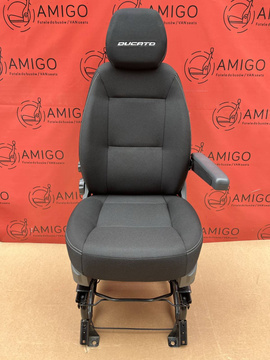 Fotel pasażera Crepe Lounge Fiat Ducato 2022-2025 Boxer Jumper