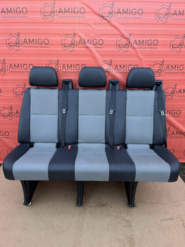 MB Sprinter W906 VW Crafter I 2006-2016 Kanapa trzyosobowa
