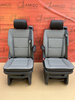 Seats VW T6 California Multivan Caravelle Mesh Palladium swivel rear t5