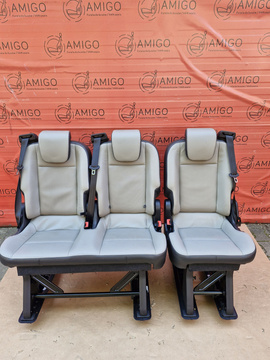 Seat 2+1 Ford Transit Custom 2013-2020 bench rear seats double single RHD