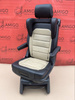 Seat VW T6 T5 Multivan Caravelle Dessert beige leather swivel rear for child t5