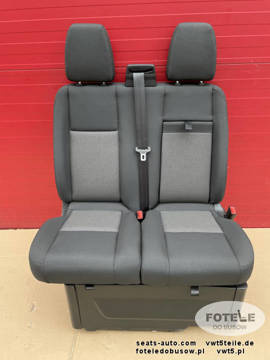 Fotel pasażera podwójny kanapa Ford Transit Quadrant