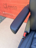 VW T6 Drehsitz Multivan Sitz Hinten Einzelsitz Leder Schwarz titan ISOFIX T5