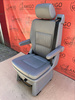 Einzelsitz VW T5 Multivan Caravelle graues Leder hinten T6 drehbar