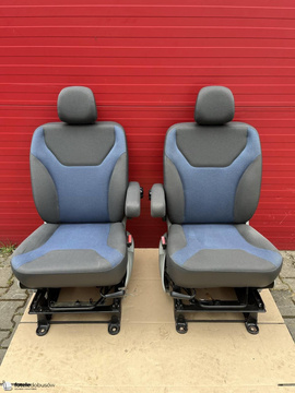 Fotel kierowcy pasażera Opel Vivaro Trafic Primastar 2001-2014