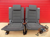 VW Touran 2003-10 rear folding seats set left right dark grey 3rd row