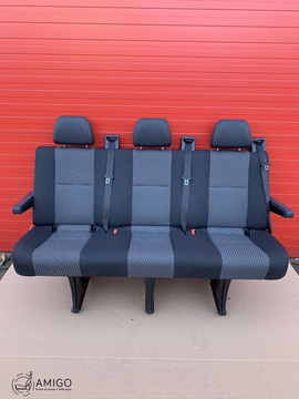 VW Crafter I 2006-2016 MB Sprinter Sitzbank Sitz Fahrgastraum Hinten Tasamo