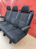 MB Sprinter W906 VW Crafter I 2006-2016 Kanapa trzyosobowa Tunja isofix podłokietniki