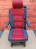 Seat single VW T5 Multivan Caravelle Anthracite Duo Red rear t6 swivel