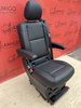 Renault Trafic SpaceClass MB V-class W447 Schwarz Leather Einzelsitz Drehsitz