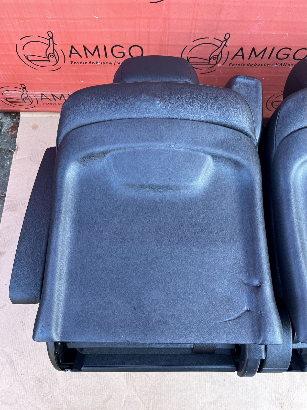 Rear Seats 2+1 bench single seat comf MERCEDES W447 Vito Tourer Leatherette LHD