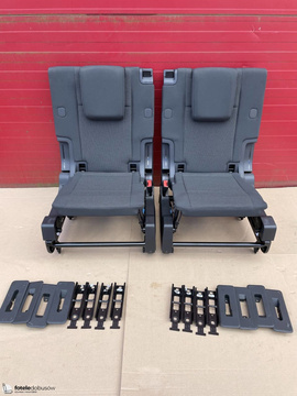 Fotel dwójka tył 3 trzeci rząd  VW Caddy MK5 MAXI NOWE