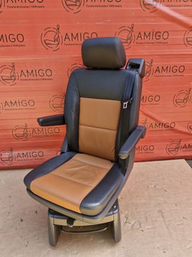 Seat single VW T5.1 T5 GP Multivan Caravelle PanAmericana rear t6 swivel