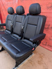 MERCEDES Vito W447 V Klasse Hinten sitz Einzelsitz Sitzbank Doppelbank Kunstleder LHD
