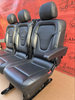 Mercedes Vito V-Klasse W447 MB 14-2024 Sitzbank Sitz Komfort Armlehnen Schwarz Nappaleder RHD