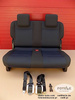 Seat rear bench double VW Caddy MAXI third row set seat belts mounts NEW!
