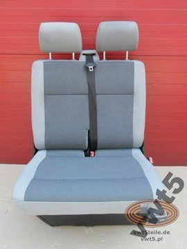 VW T5 Sitzbank Sitz Beifahrersitz 2er Doppelbank Austin GP Facelift