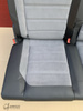 Bench rear triple seat VW T6.1 leather Artvelour Palladium alcantara Multivan Caravelle t5