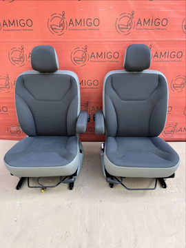 Fotel kierowcy pasażera Opel Vivaro Trafic Primastar 2001-2014