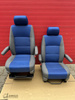 VW T5 Fahre & Beifahrersitz Multivan Sitz DUO Blau airbag