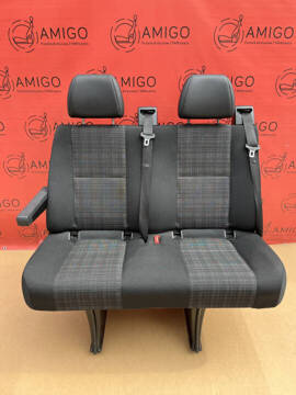 Fotel Mercedes Sprinter W906 tylna kanapa podwójna z podłokietnikiem isofix Tunja