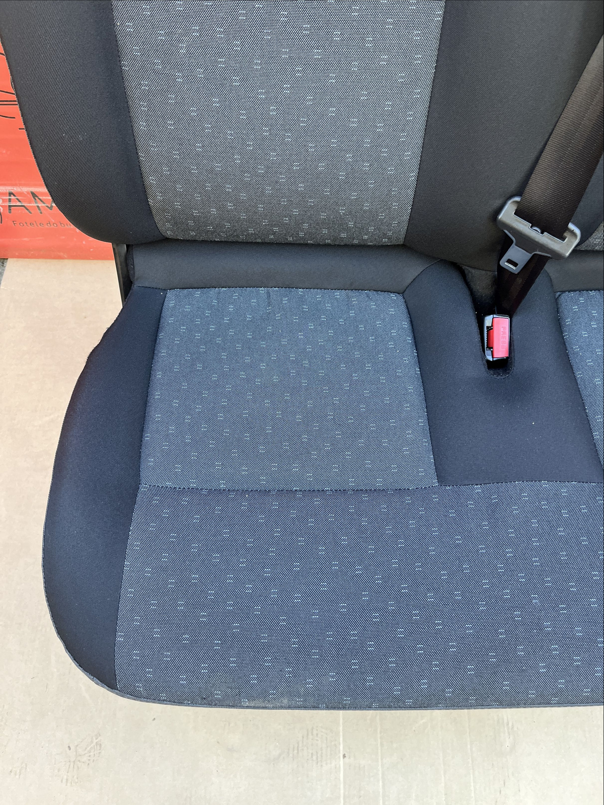 Seat Opel Vauxhall Movano Master NV400 double front bench passenger LHD