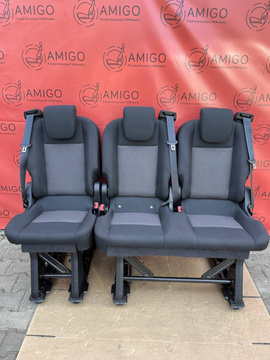 Ford Transit Custom Sitz Einzelsitz Sitzbank Sitze Quadrant