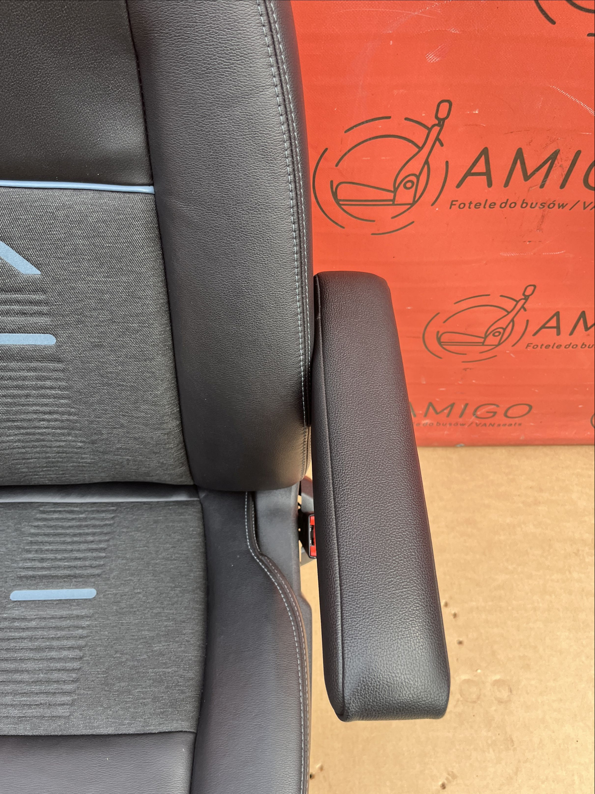 Ford Transit Custom Seat EU passenger | UK driver armrest 2012-2023 ACTIVE electric airbag