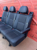 Seat Mercedes Sprinter 906 VW Crafter I 2006-2016 rear triple bench Leatherette