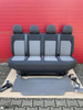 Seat VW Crafter II MAN TGE 2016-2025 Sitzbank Sitz Fahrgastraum Hinten Vier Sitz