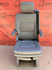 Einzelsitz VW T5 Multivan Caravelle graues Leder hinten T6 drehbar