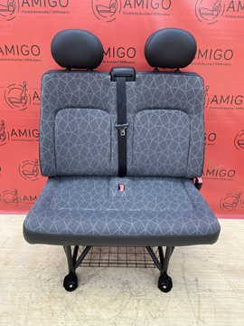 Seat passenger double bench Opel Vauxhall Movano Master Interstar 1998-2010 LHD